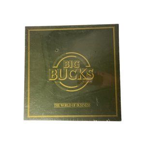 Sealed Big‎ Bucks The World of Business 1987 Board Game / Geston  Vintage